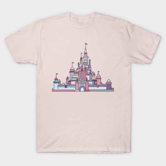 CASTLE T-Shirt by courtneylgraben